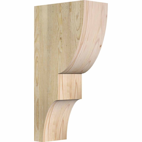 Ekena Millwork Ridgewood Rough Sawn Corbel, Douglas Fir, 6"W x 12"D x 24"H COR06X12X24RID00RDF - main